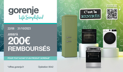 ODR GORENJE RENTREE DES CLASSES