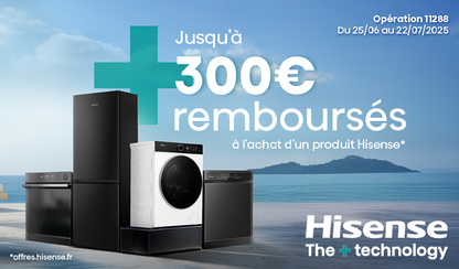 ELECTROMENAGER HISENSE SOLDES