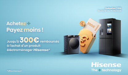 ELECTROMENAGER HISENSE PROMO ETE