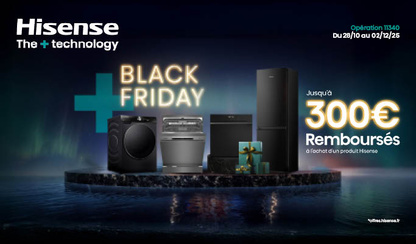 Offre de remboursement Electroménager Black Friday