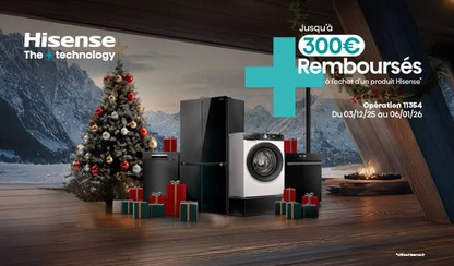 Offre de remboursement Electroménager Noel