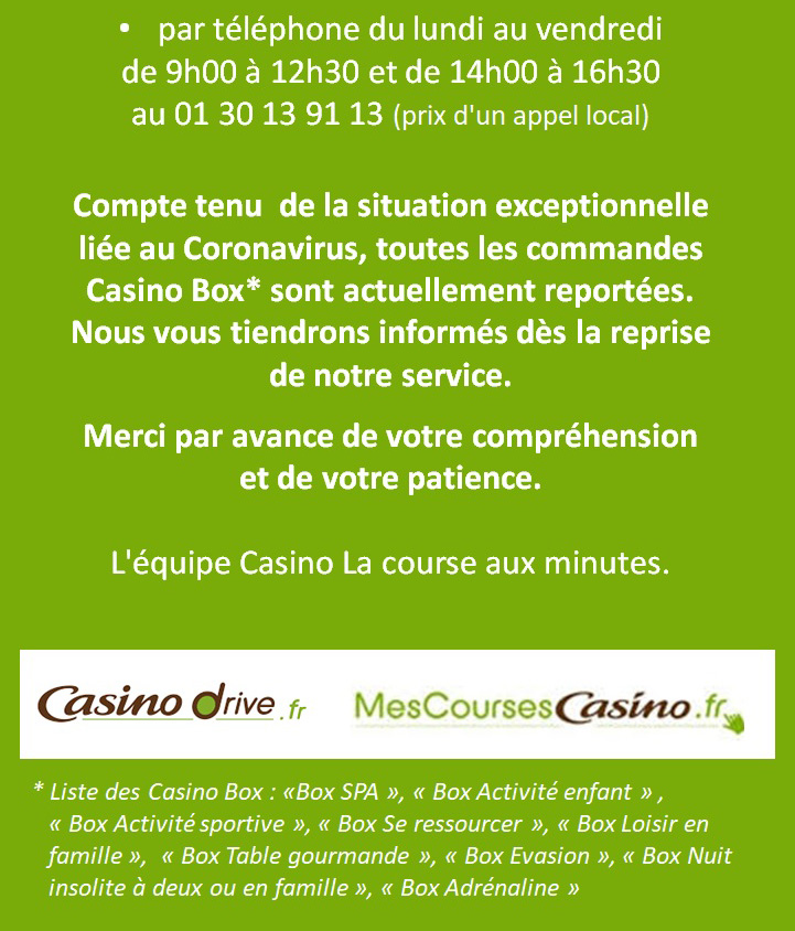 Mes Courses En Ligne Casino Drive