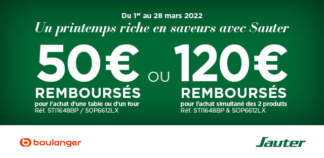 SAUTER - Un printemps riche en saveurs