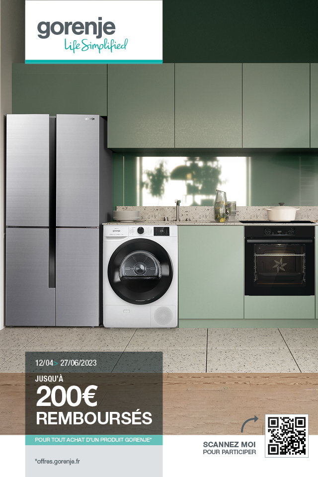 Accueil - GORENJE ELECTROMENAGER