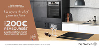 DE DIETRICH - UN REPAS DE CHEF POUR LES FETES