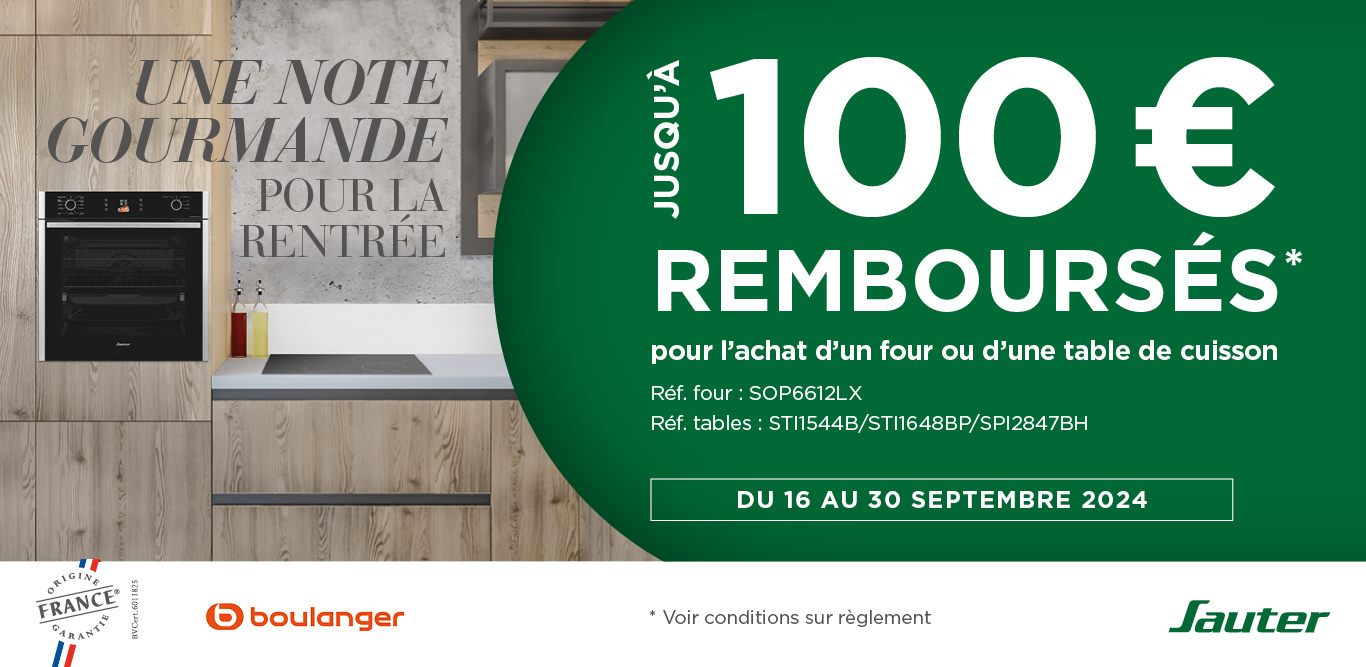 Sauter-Une note gourmande pour la rentrée 24