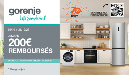 ODR GORENJE 70 ANS BOULANGER