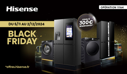 ODR ELECTROMENAGER HISENSE BLACK FRIDAY