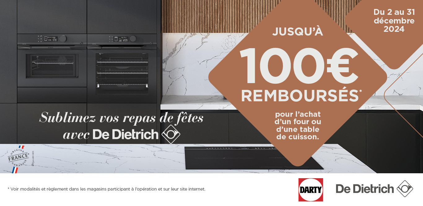 De Dietrich Sublimez vos repas de fêtes