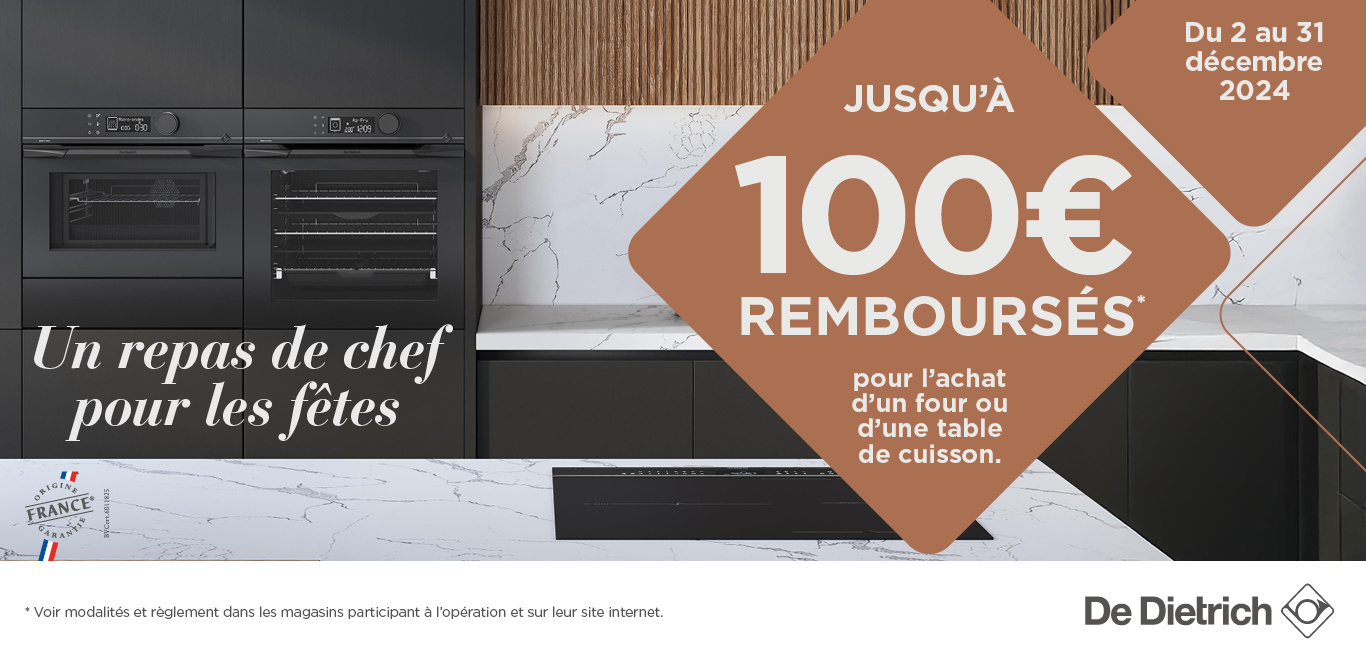 DE DIETRICH - UN REPAS DE CHEF POUR LES FETES 2024