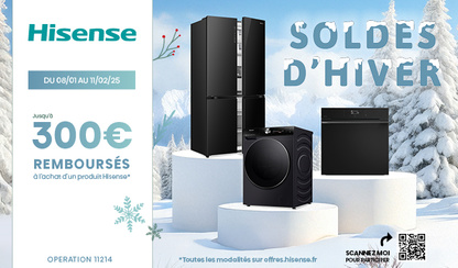 ODR ELECTROMENAGER HISENSE SOLDES