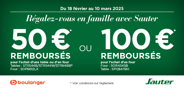 Sauter - Regalez-vous en famille 2025