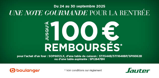 Sauter -Une note gourmande pour la rentrée 2025