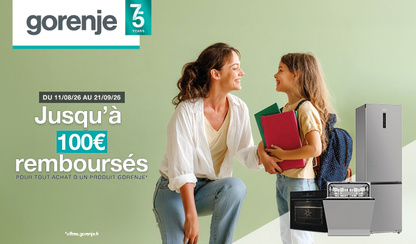 OFFRE DE REMBOURSEMENT - La rentrée de l'électroménager